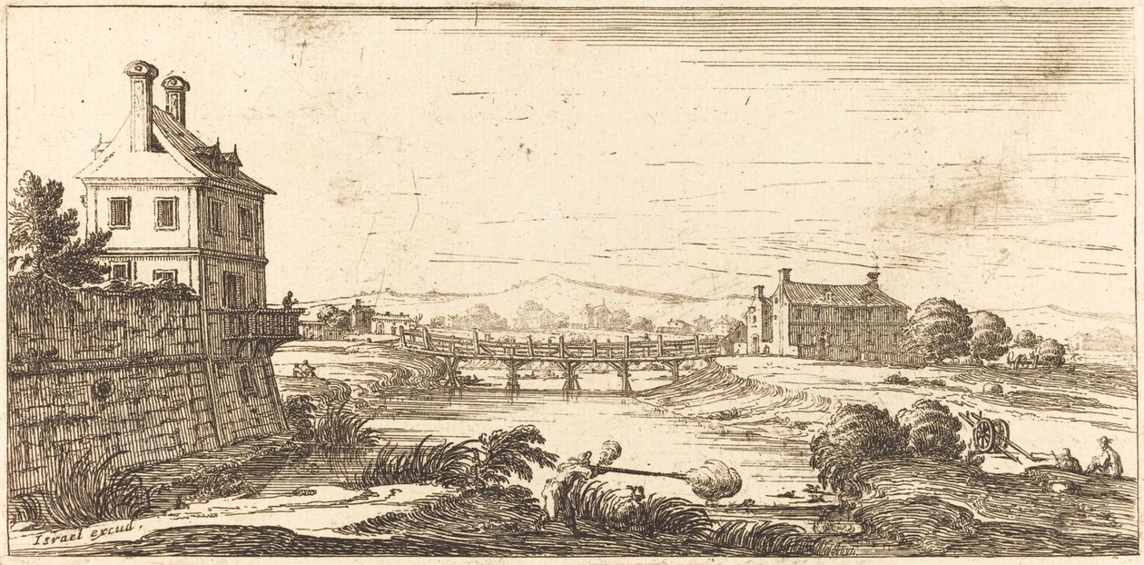 Landskab, 1635 eller senere. af Unbekannt