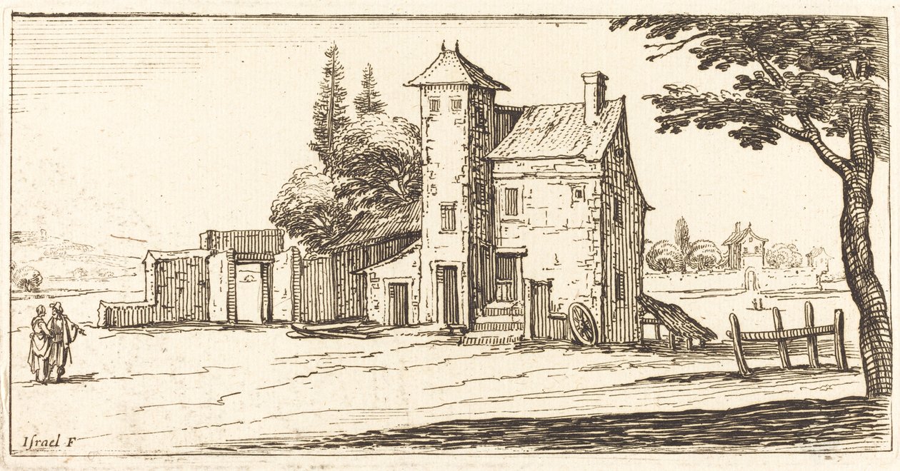 Landskab, i eller efter 1635. af Unbekannt