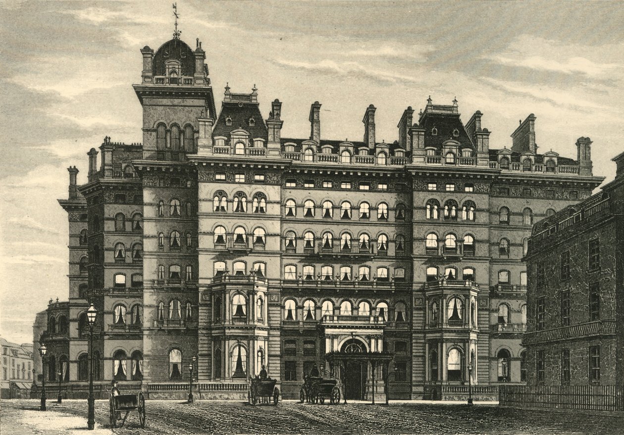 Langham Hotel, c1876. af Unbekannt