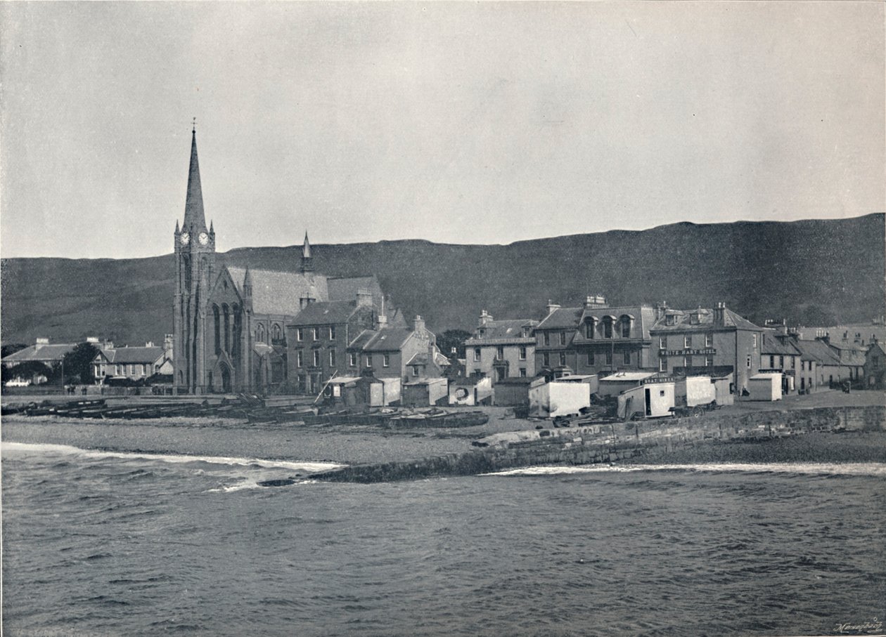 Largs - Fra havet, 1895 af Unbekannt