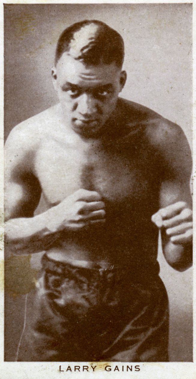 Larry Gains, canadisk bokser, 1938 af Unbekannt