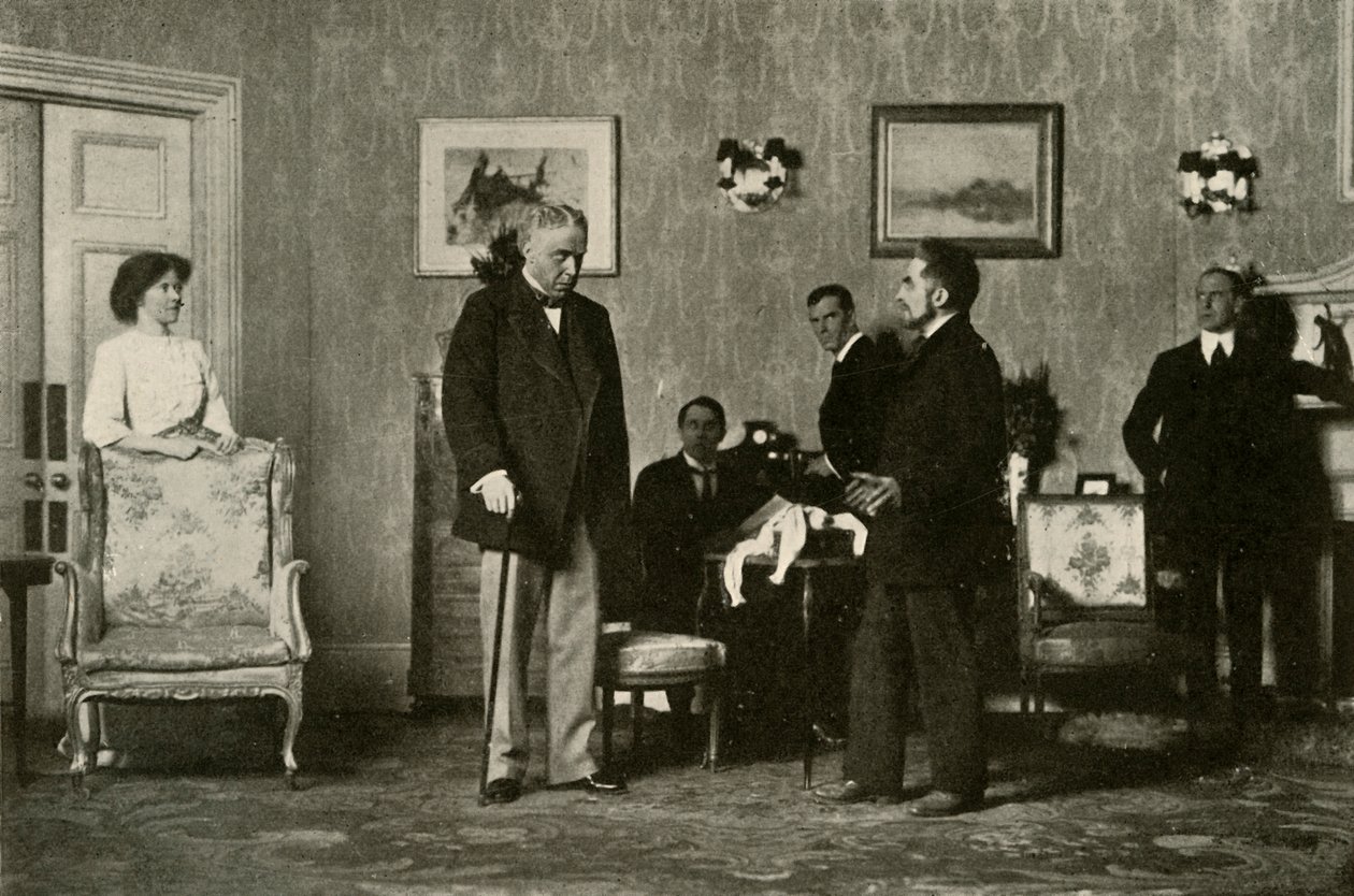 Sidste stridsscene, 1909, 1928. af Unbekannt