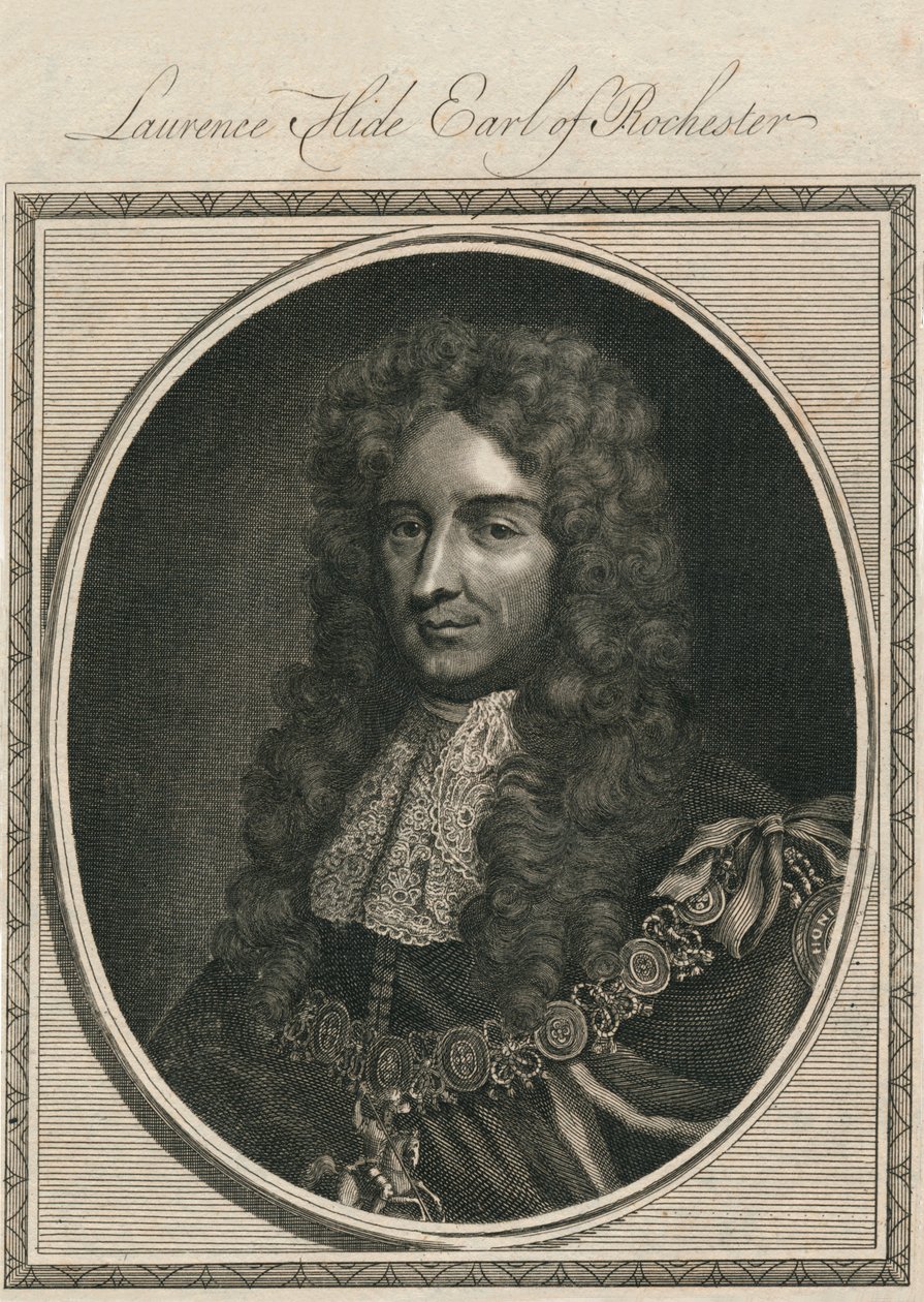 Laurence Hide Earl of Rochester, 1785. af Unbekannt