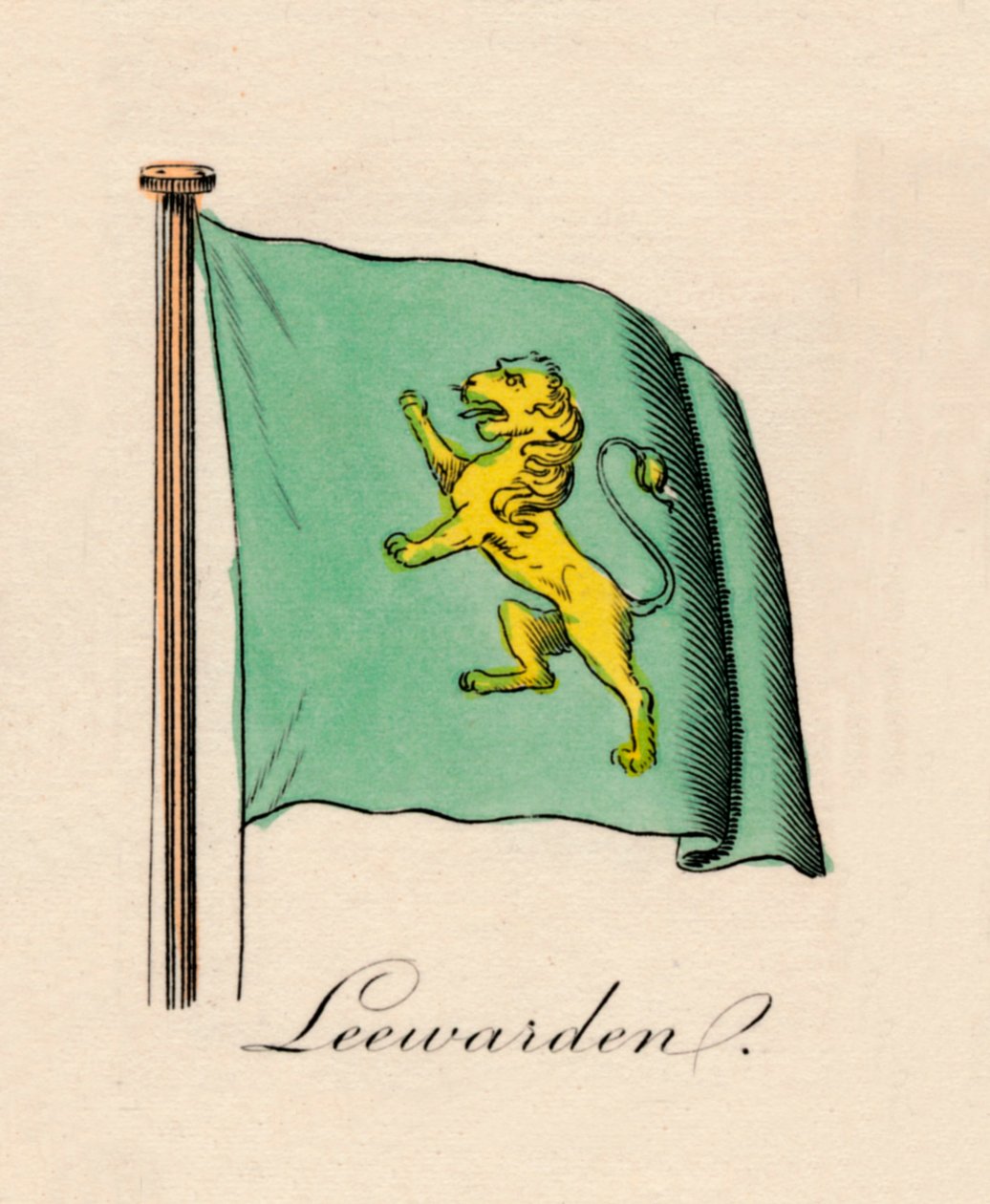 Leewarden, 1838 af Unbekannt