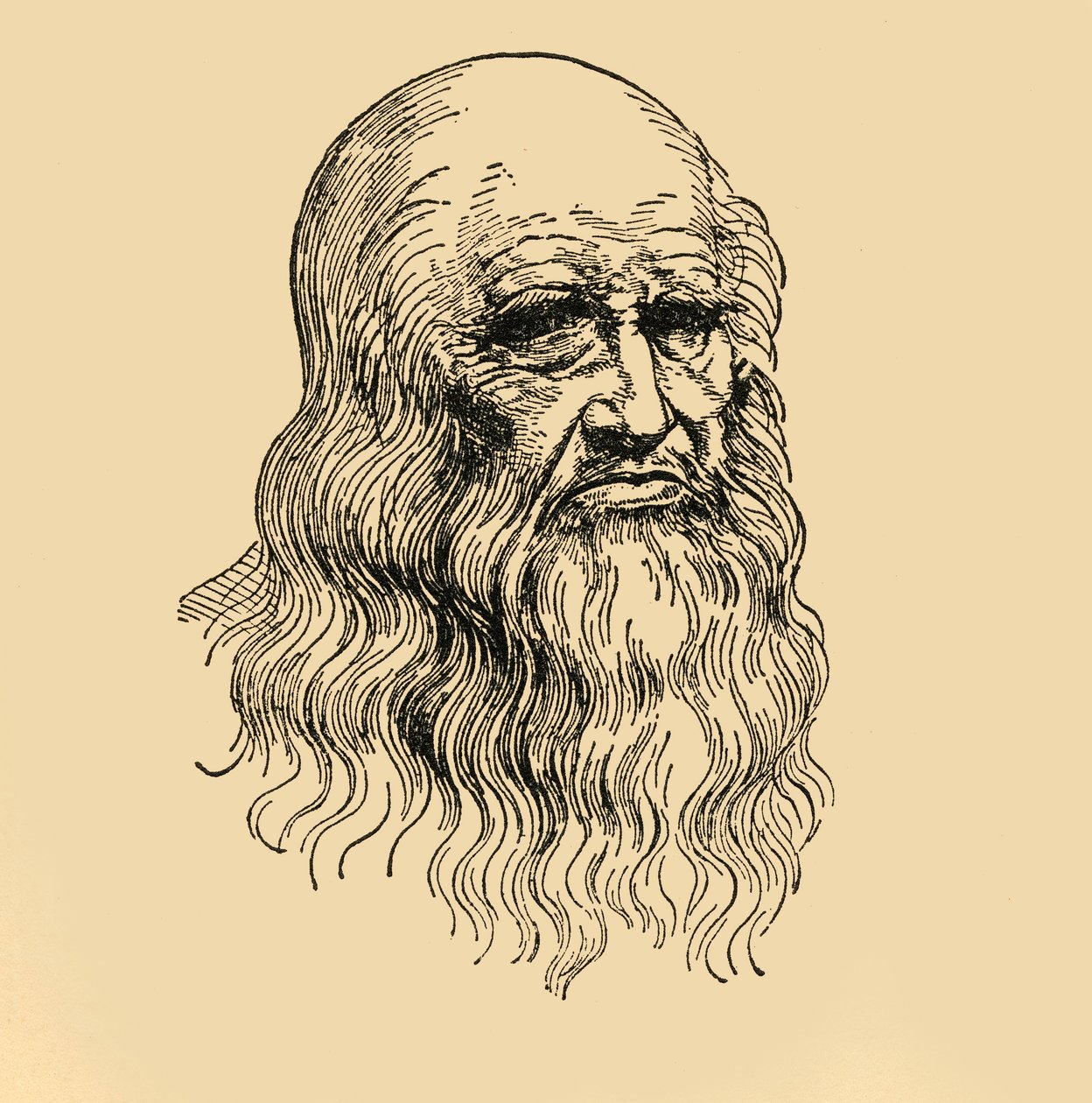 Leonardo Da Vinci, 1933. af Unbekannt