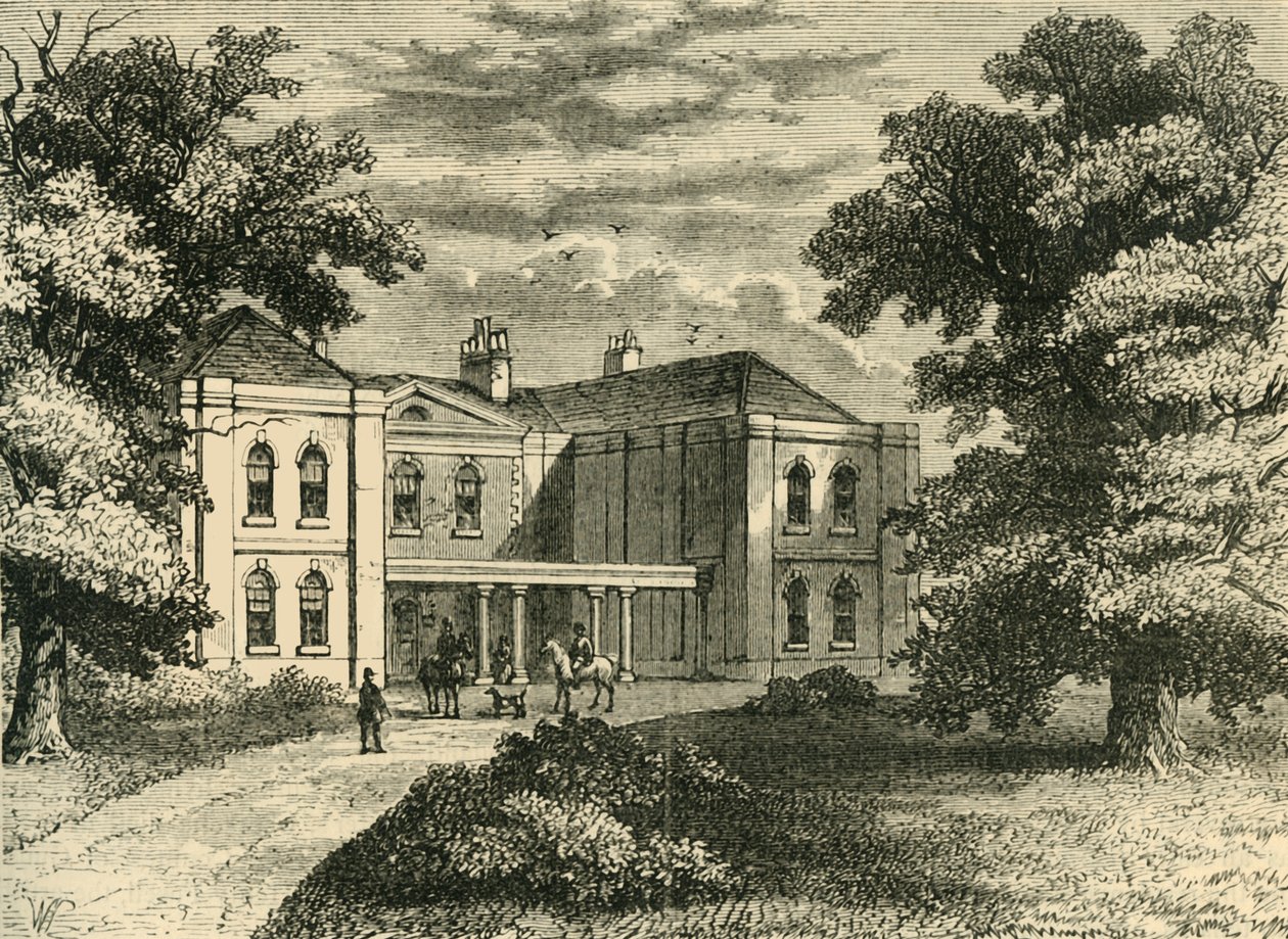 Lime Grove, Putney, i 1810, c1878. af Unbekannt