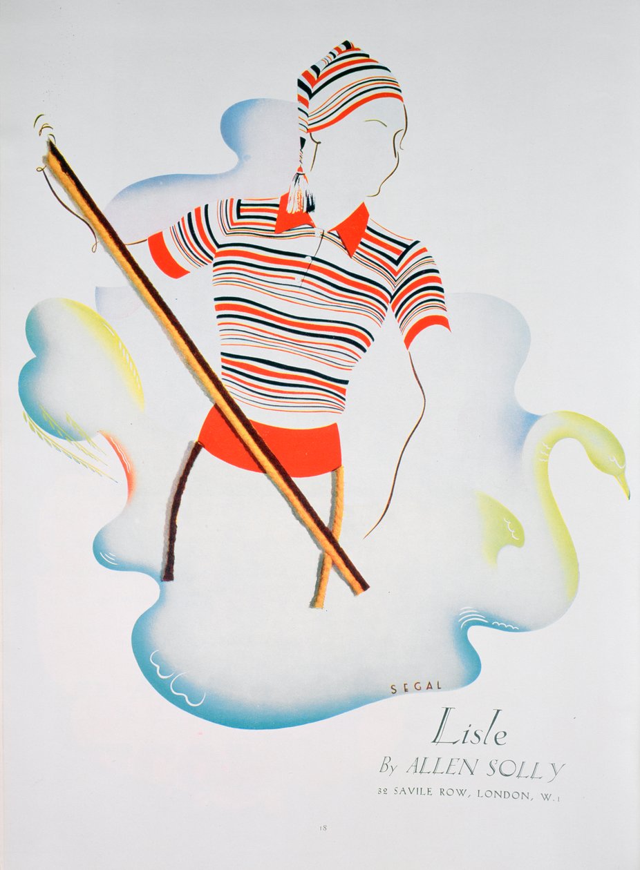 Lisle af Allen Solly, modeannonce, 1937 af Unbekannt