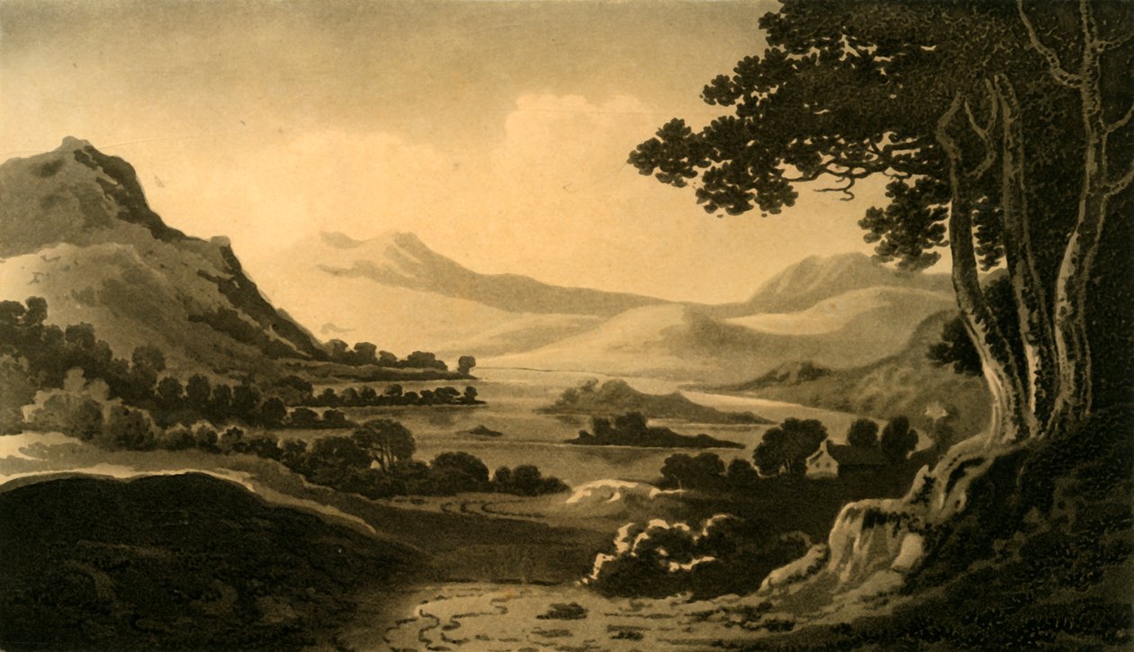 Loch-Kaitrin, West-End, 1802. af Unbekannt