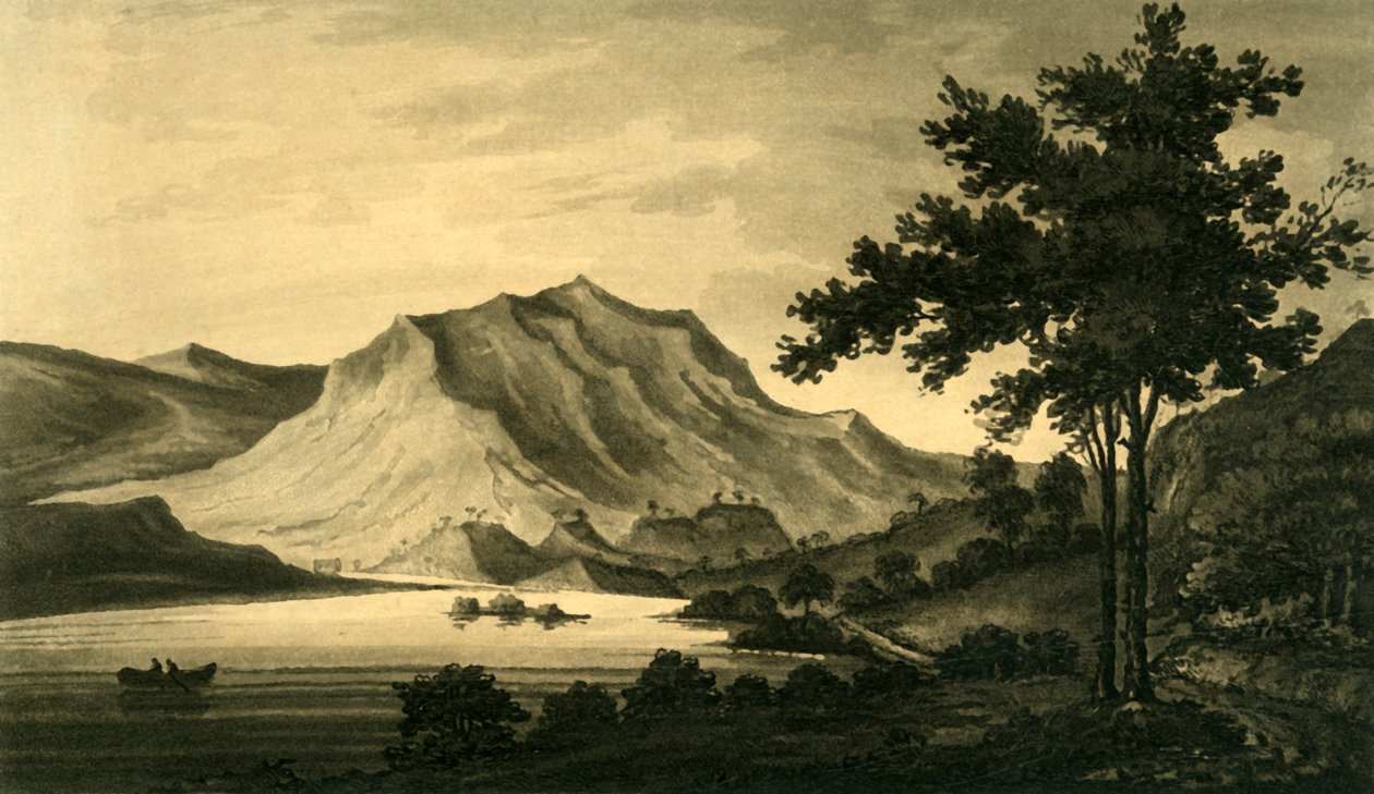 Loch Achray, 1802. af Unbekannt