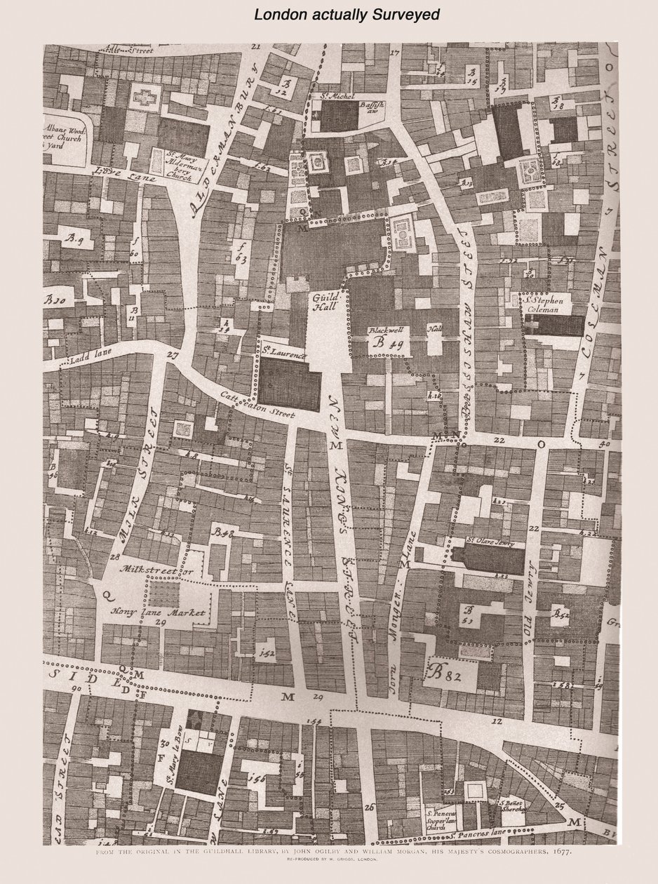 London Actually Surveyed, 1886 af Unbekannt