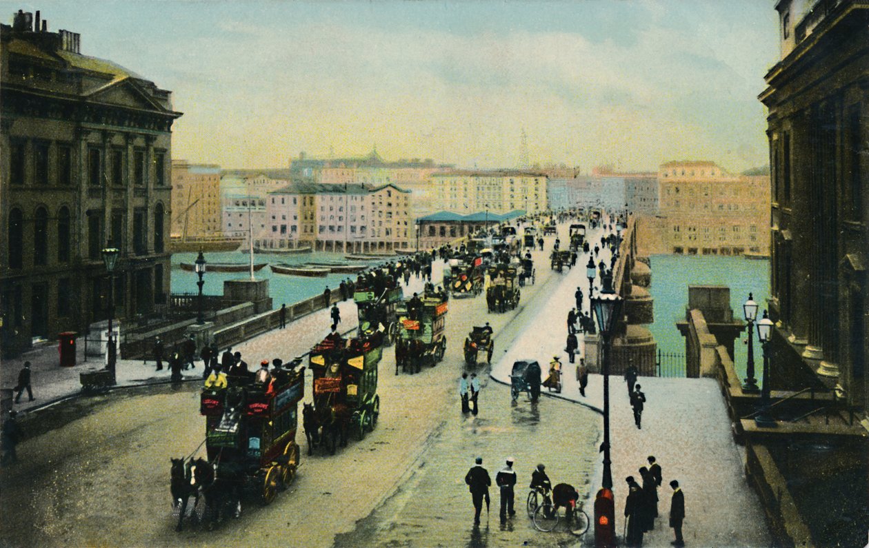 London Bridge, 1900-tallet. af Unbekannt