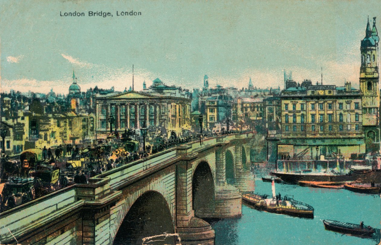 London Bridge, London, c1910, c1900-1930 af Unbekannt