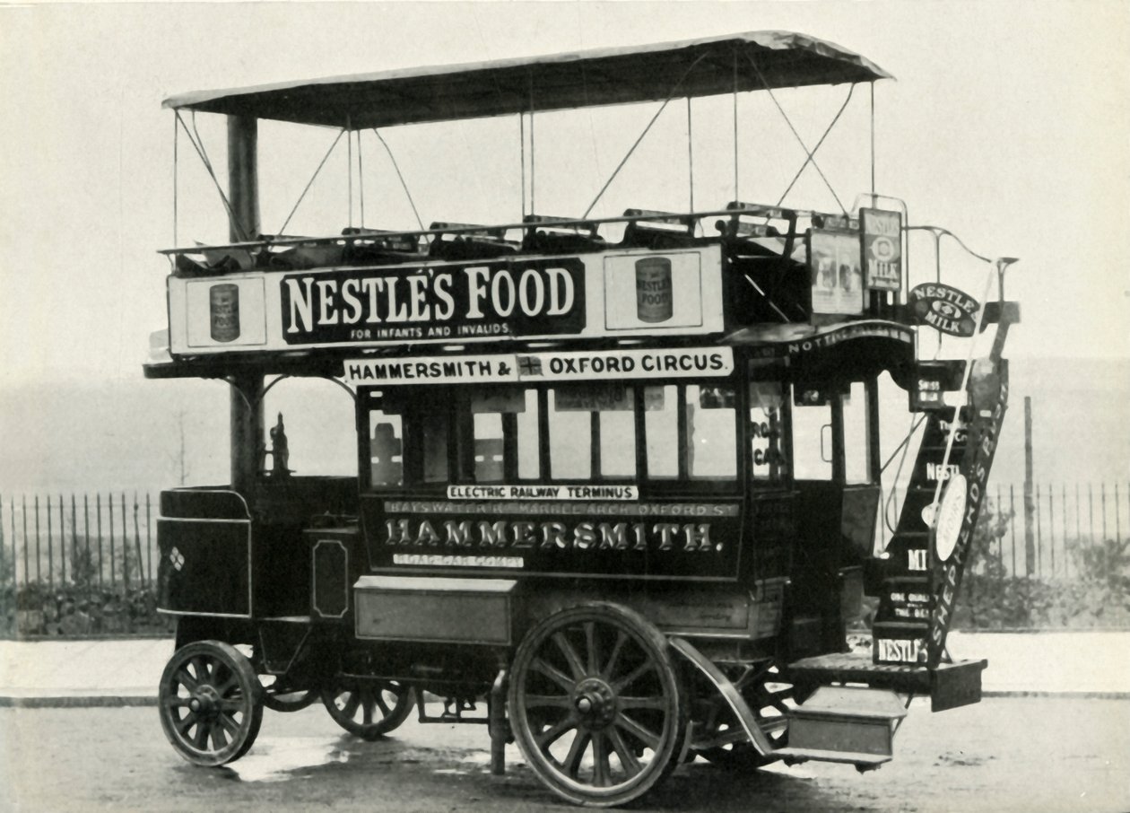 London dampbus, 1902, 1947. af Unbekannt