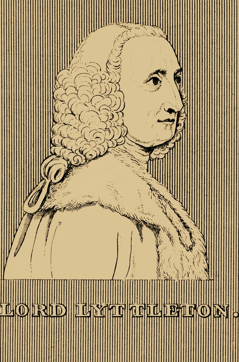 Lord Lyttleton, 1709-1773, 1830. af Unbekannt
