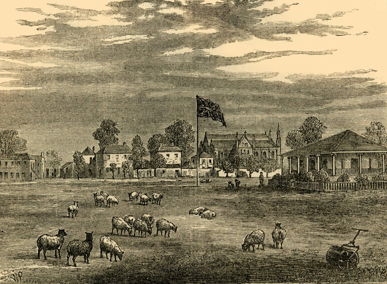 Lords Ground i 1837, c1876. af Unbekannt