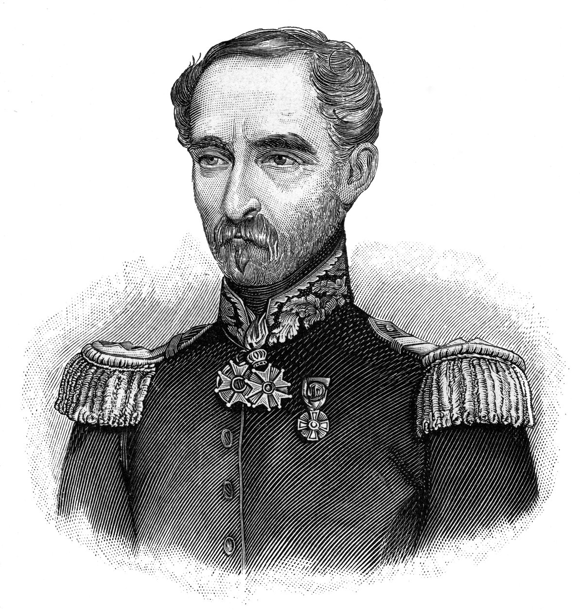 Louis Eugene Cavaignac 1802-1857, fransk general, 1900 af Unbekannt