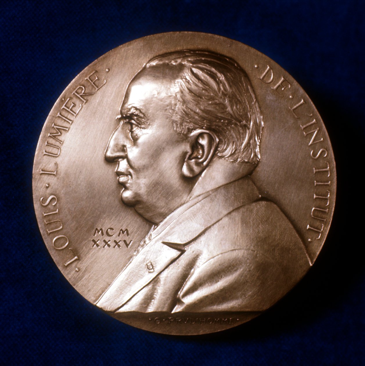 Louis Jean Lumiere 1864-1948, pioner inden for kinematografi, c1935 af Unbekannt