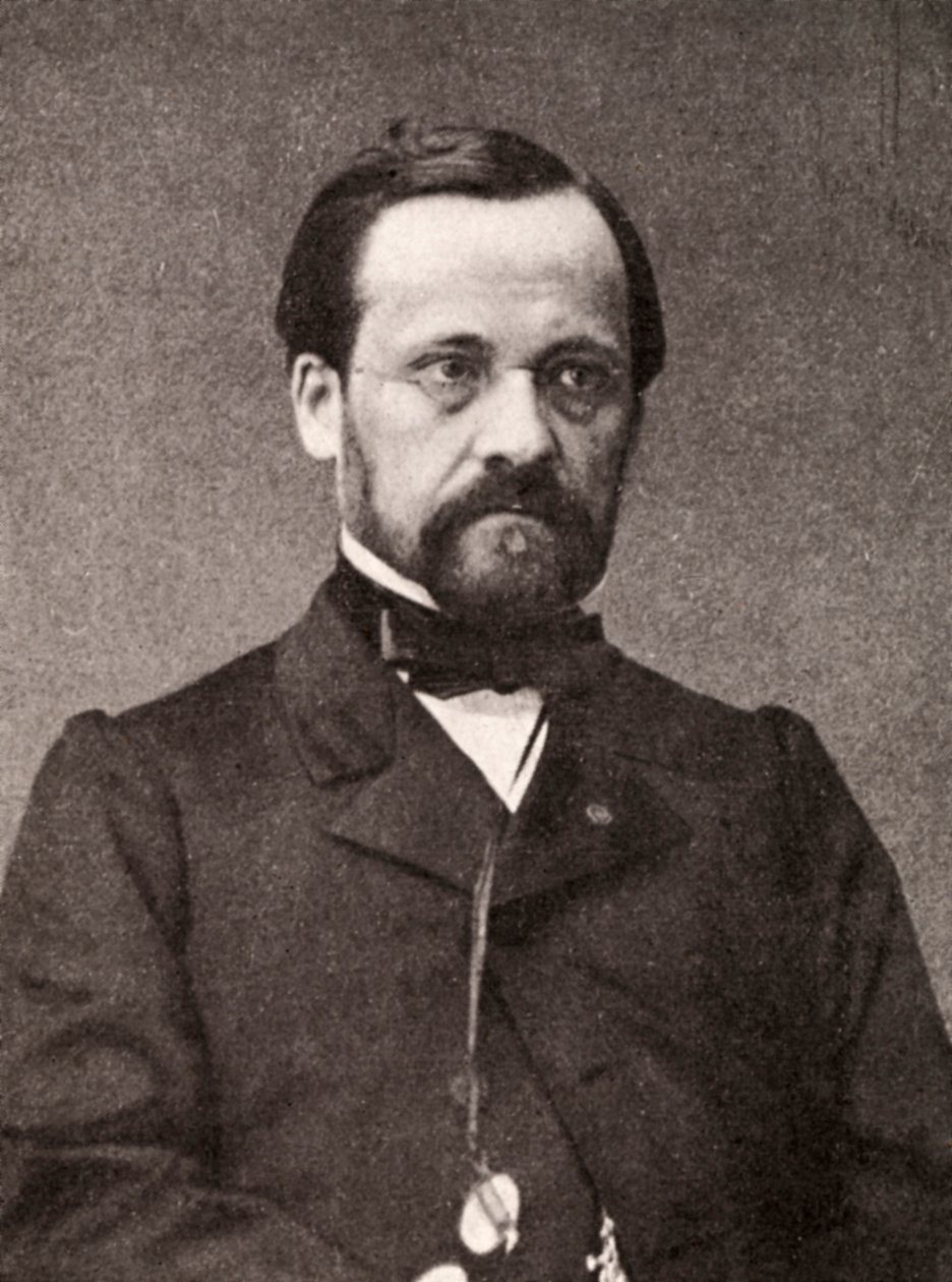 Louis Pasteur, fransk mikrobiolog og kemiker, 1800-tallet af Unbekannt