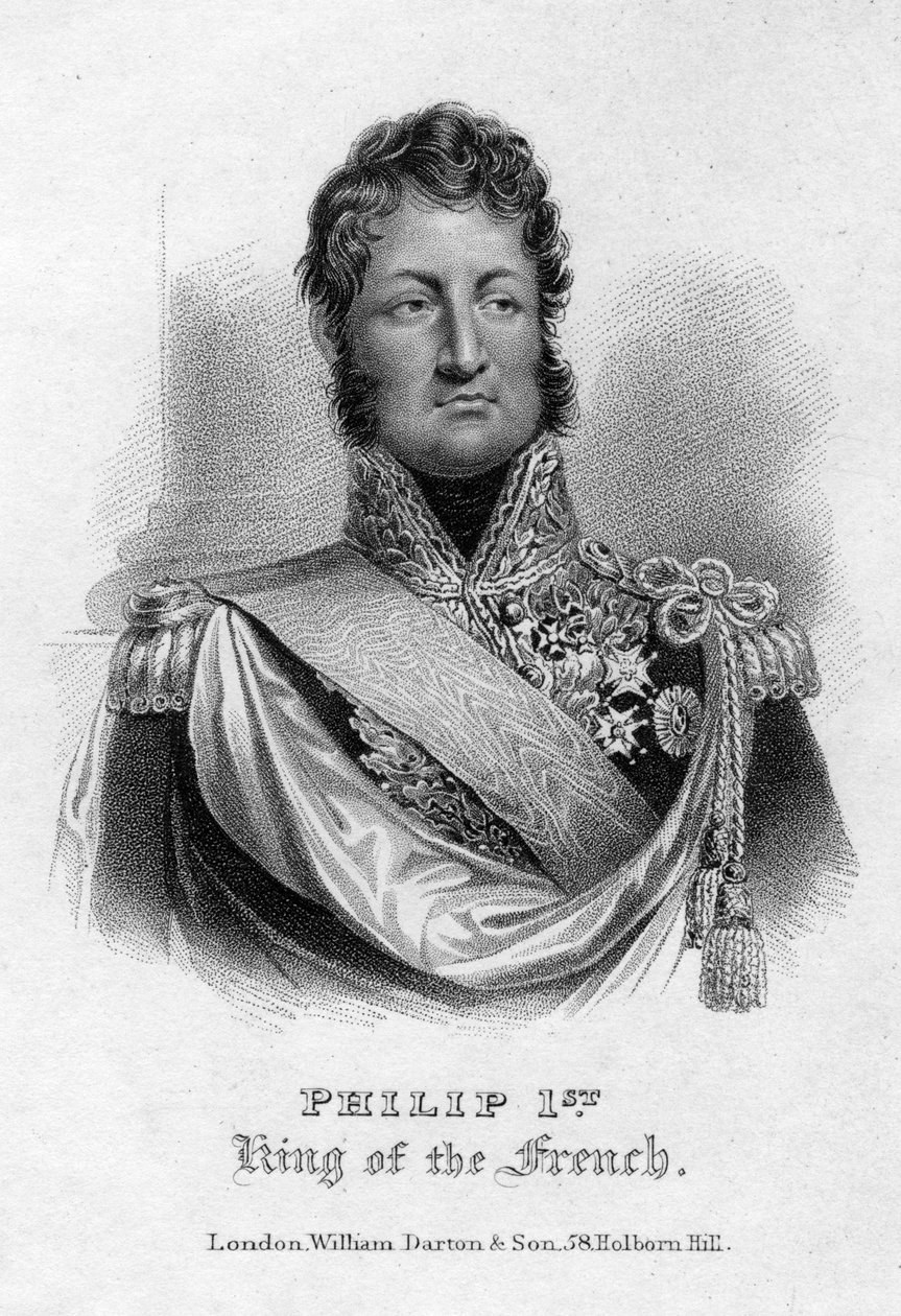 Louis Philippe I, konge af Frankrig af Unbekannt