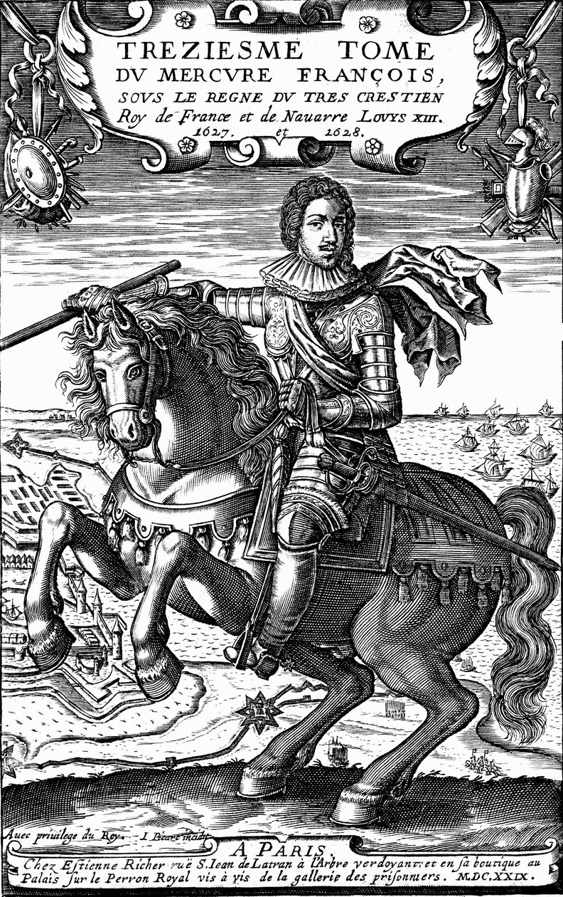 Ludvig XIII af Frankrig, 1629 af Unbekannt