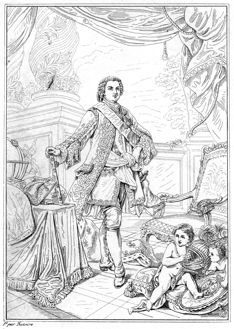 Ludvig XVI, konge af Frankrig af Unbekannt