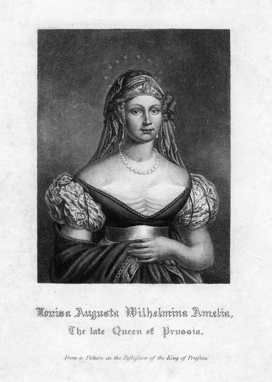 Louise Augusta Wilhelmine Amalie, Dronning af Preussen af Unbekannt