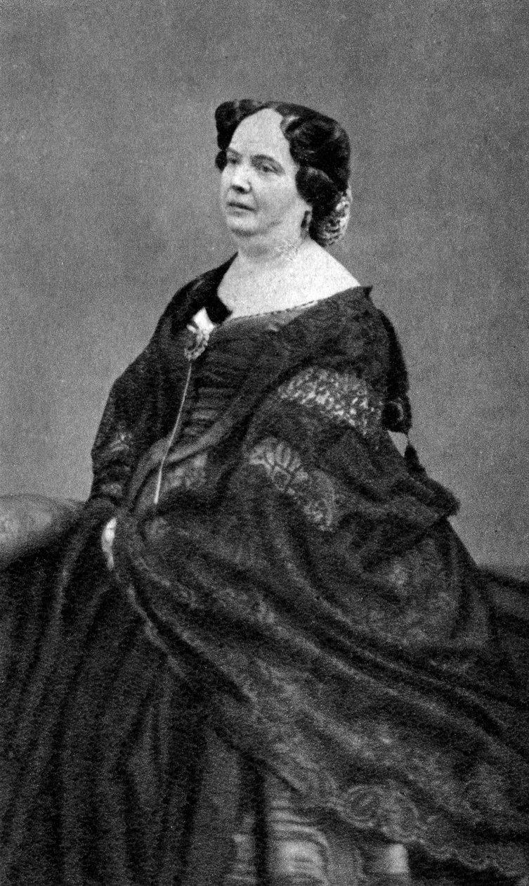 Louise Colet, fransk digter, 1874 af Unbekannt