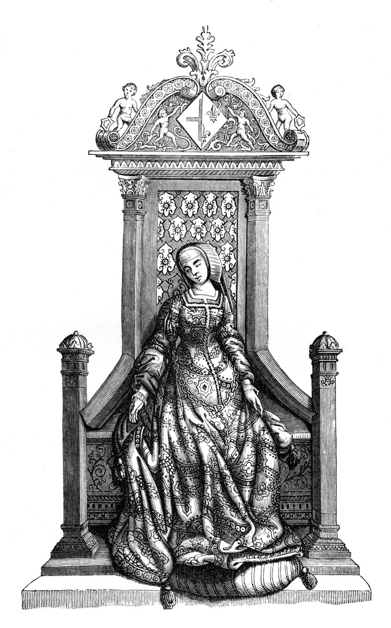 Louise af Savoyen, hertuginde af Angouleme, 1870 af Unbekannt