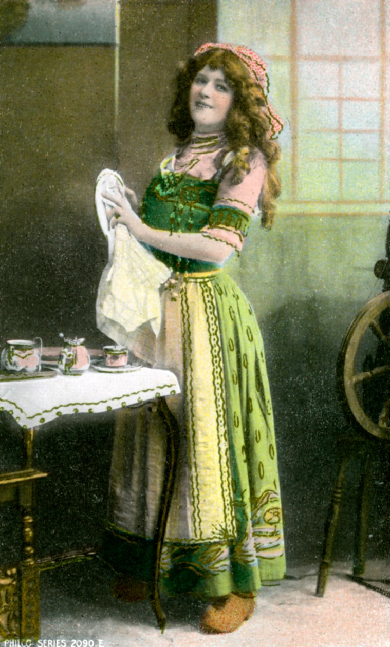 Mabel Love 1874-1953, engelsk skuespillerinde og danser, 1903 af Unbekannt