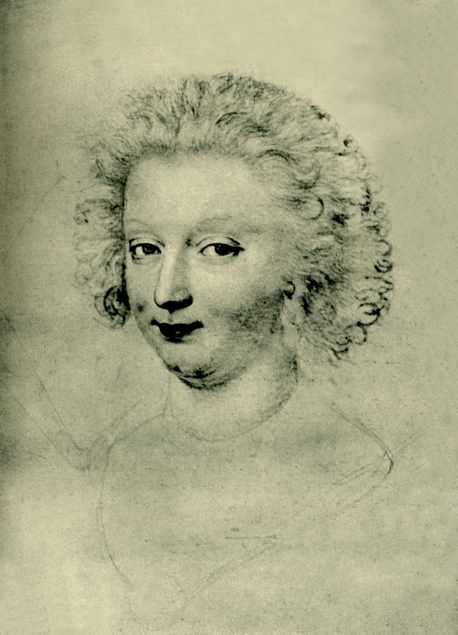 Madame de Grandmare, c1622, 1907. af Unbekannt
