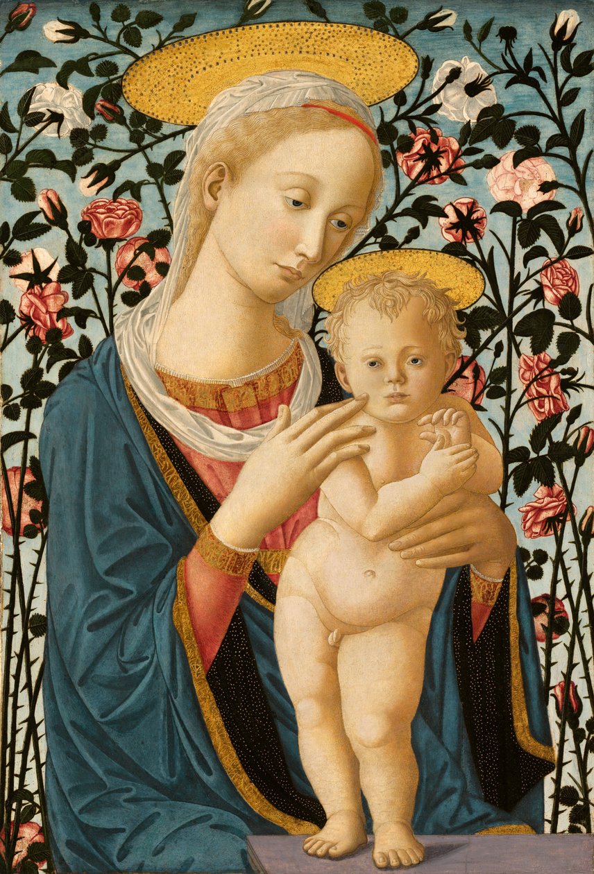 Madonna og barn, ca. 1470. af Unbekannt