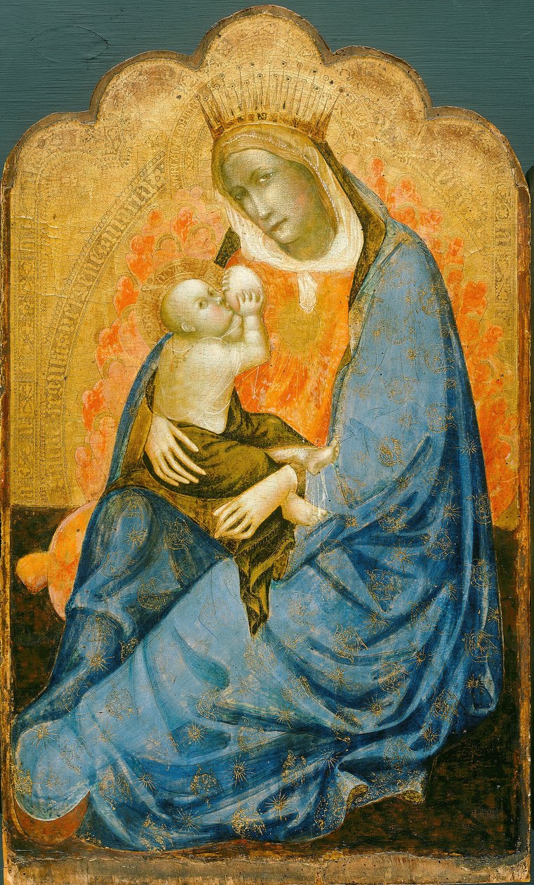 Ydmyghedens Madonna, 13751400. af Unbekannt