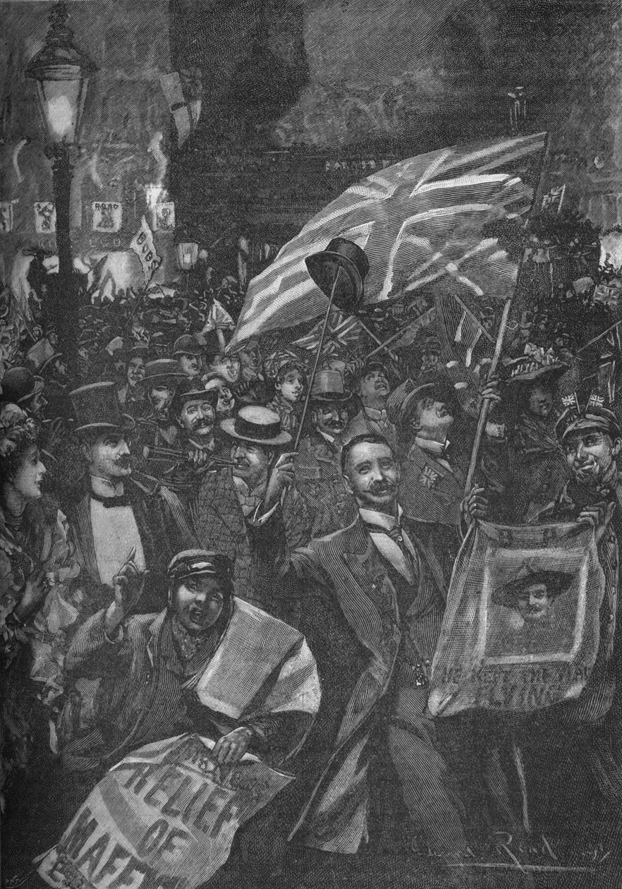Mafeking-nat i London, 1900 1906. af Unbekannt