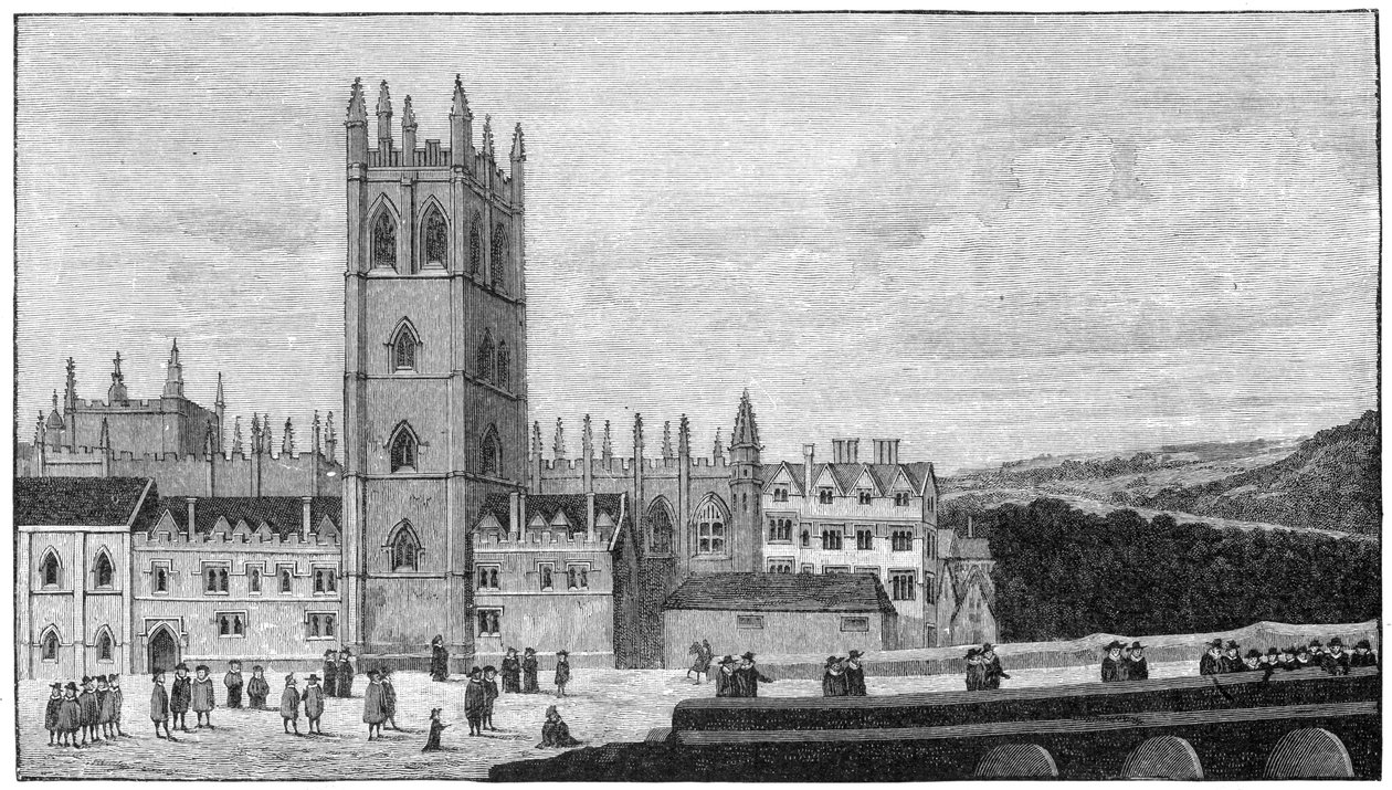 Magdalen College, Oxford, 1600-tallet, 1894 af Unbekannt