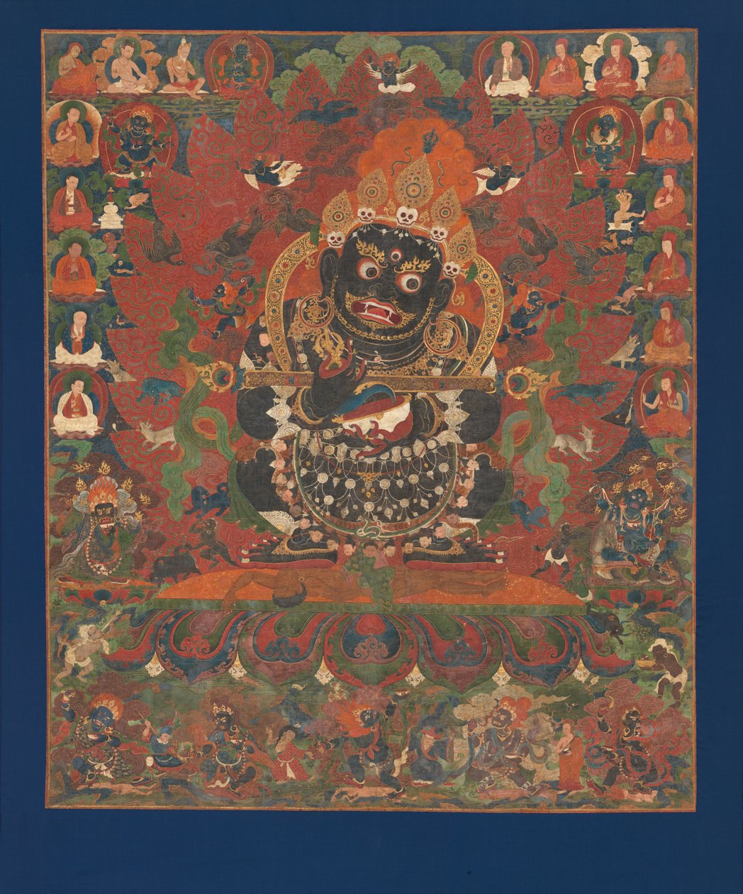 Mahakala, teltets beskytter, ca. 1500. af Unbekannt