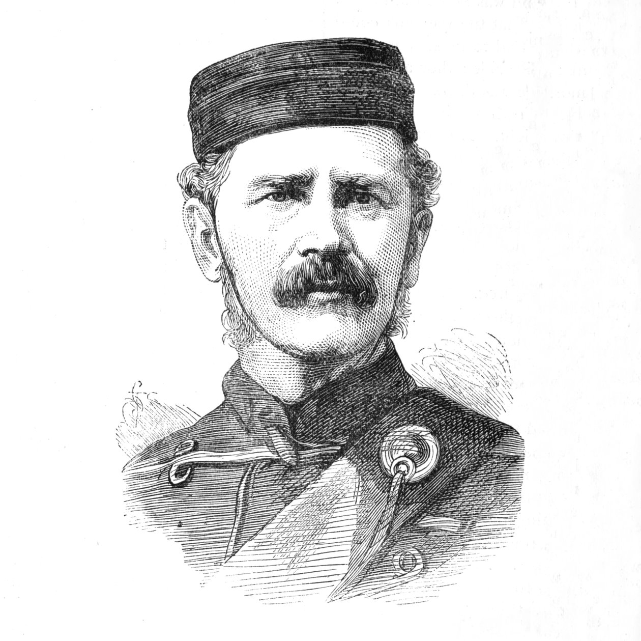 Generalmajor E. Newdigate, C.B., c1880 af Unbekannt