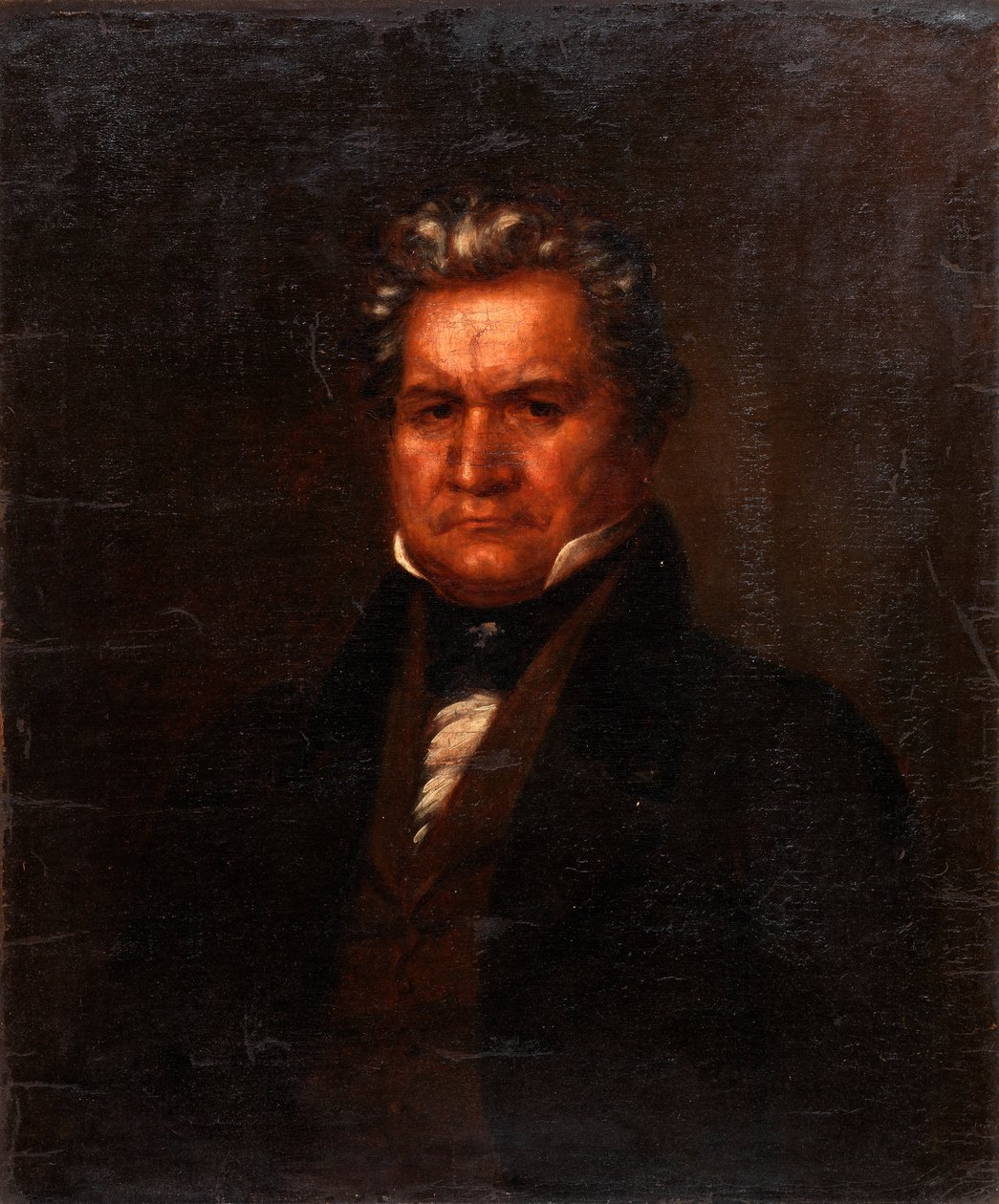 Major Ridge, Portræt af Cherokee Indian,. af Unbekannt