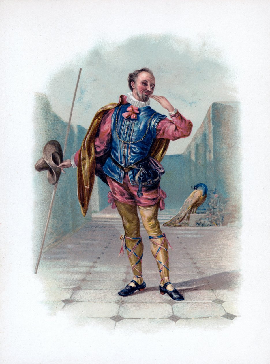 Malvolio, 1891 af Unbekannt