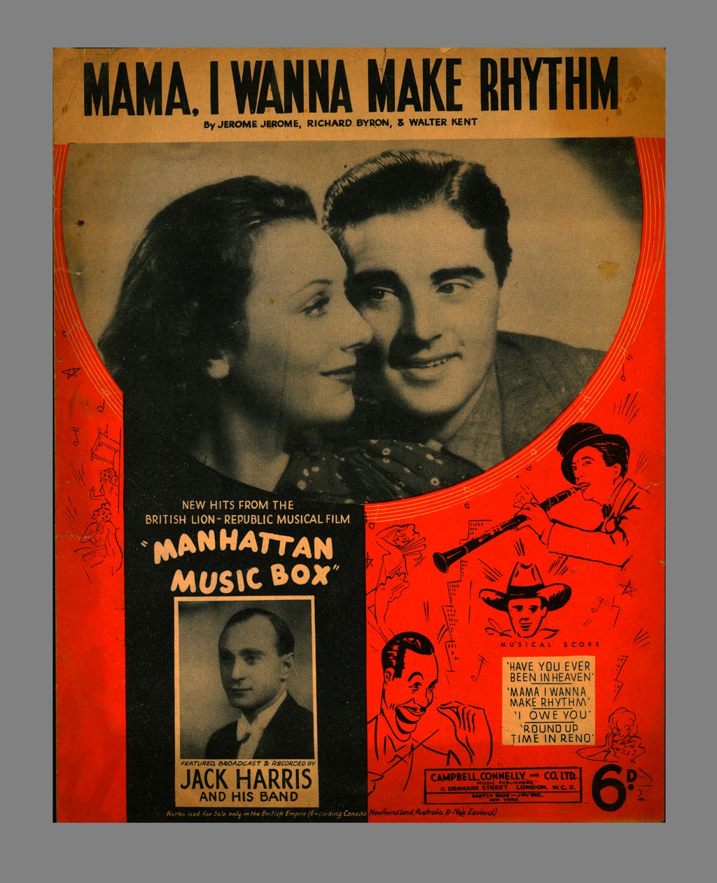 Mama, I Wanna Make Rhythm, noder, 1937. af Unbekannt