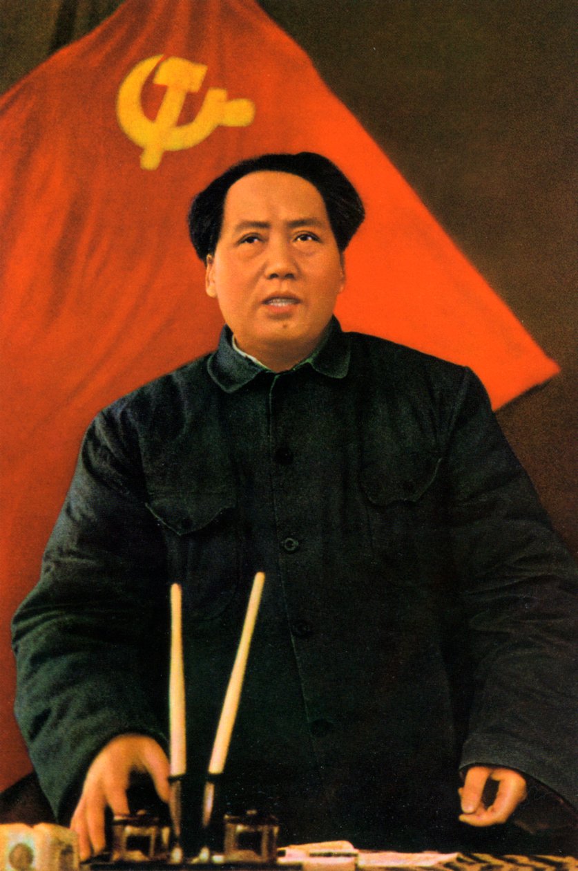 Mao Zedong, kinesisk kommunistisk revolutionær og leder, c1950
