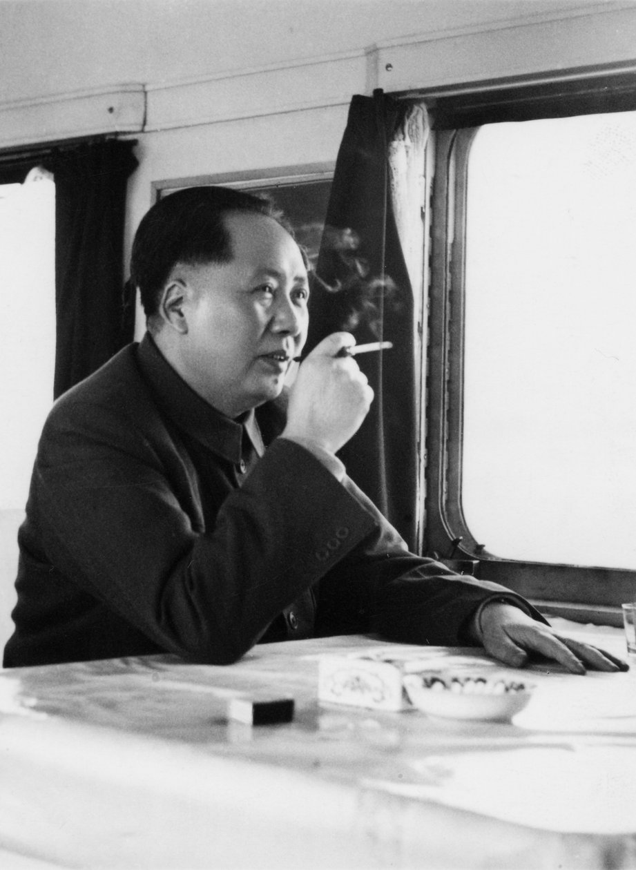 Mao Zedong, kinesisk kommunistisk revolutionær og leder, c1950