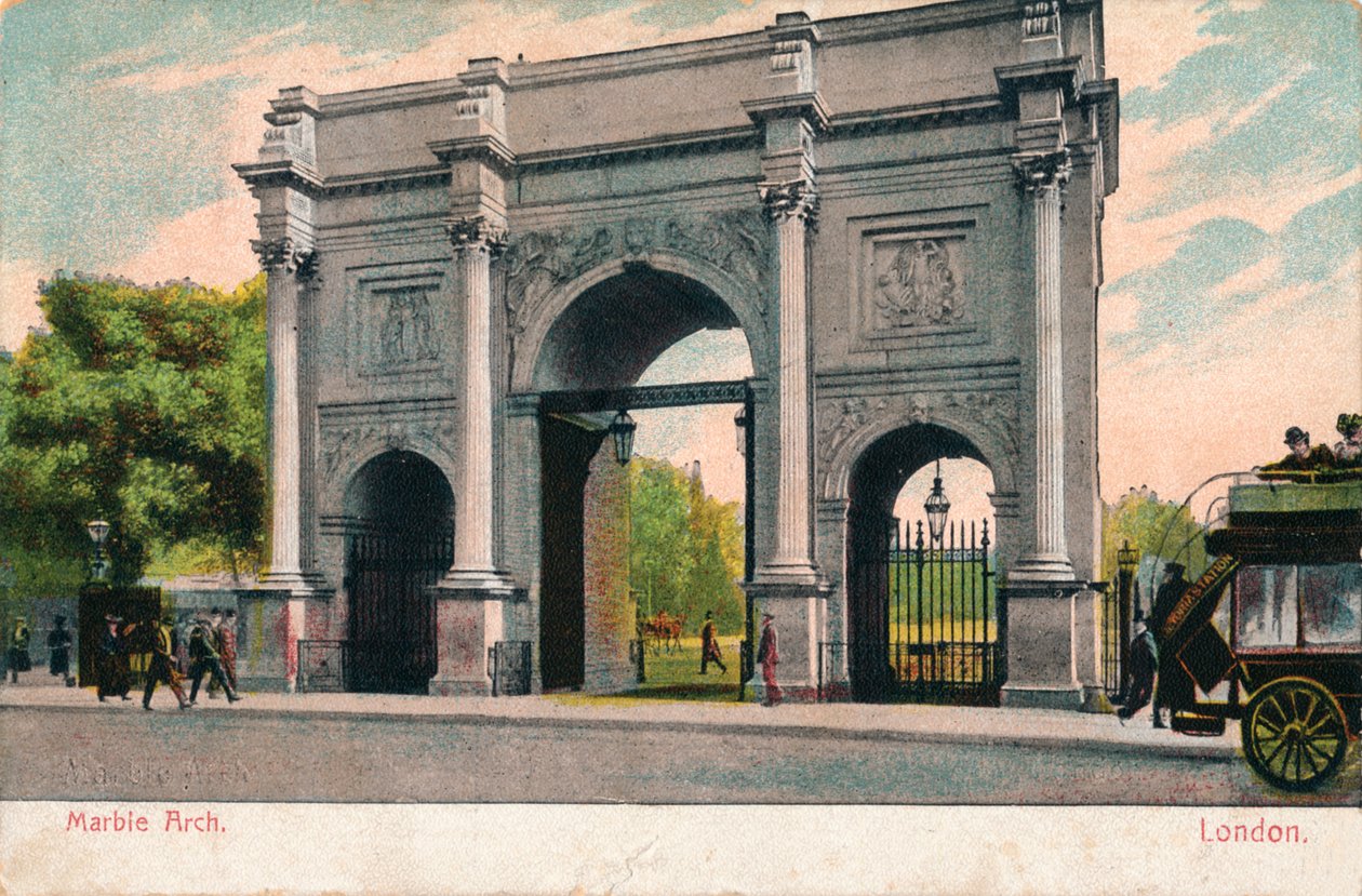 Marble Arch, London, c1906 af Unbekannt