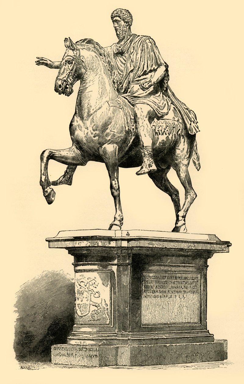Marcus Aurelius, 1890. af Unbekannt