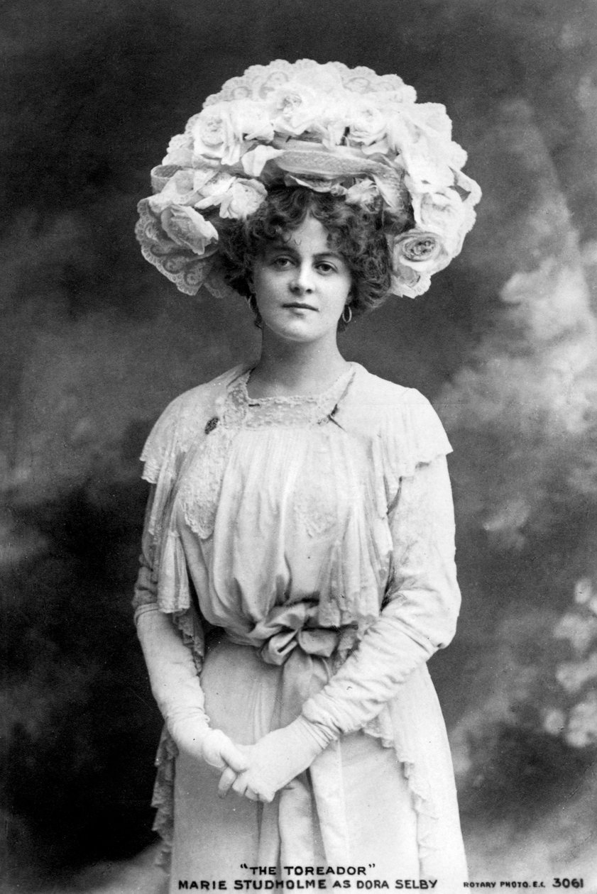 Marie Studholme 1875-1930, engelsk skuespillerinde, 1900-tallet af Unbekannt
