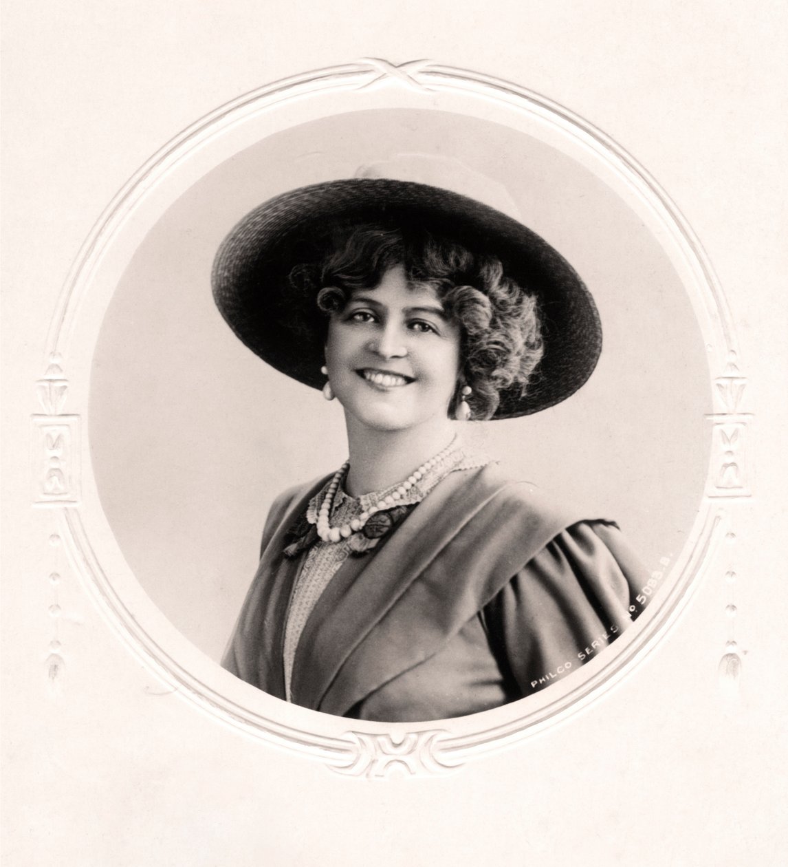 Marie Studholme 1875-1930, engelsk skuespillerinde, 1909 af Unbekannt