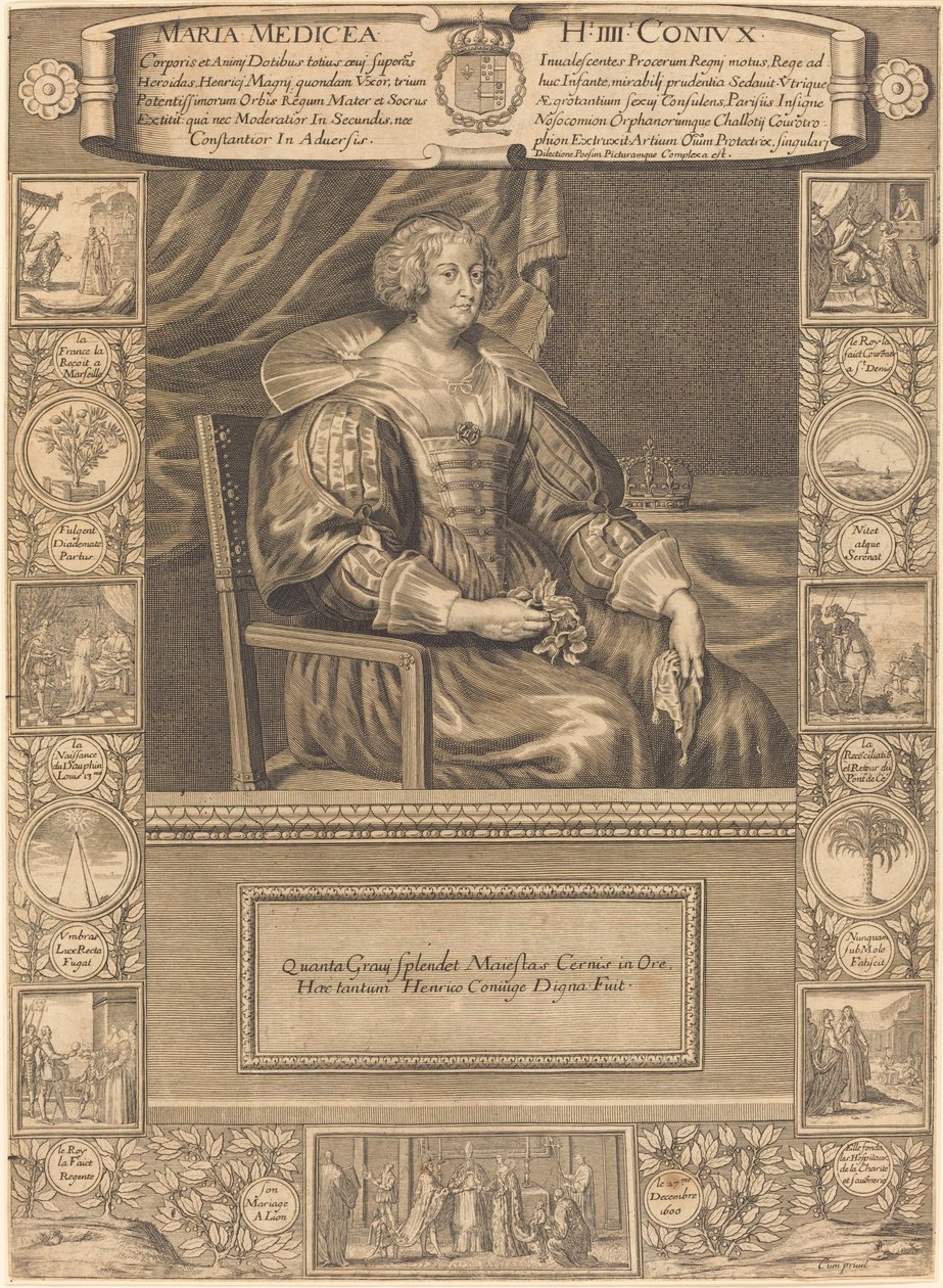 Marie de Medici. af Unbekannt