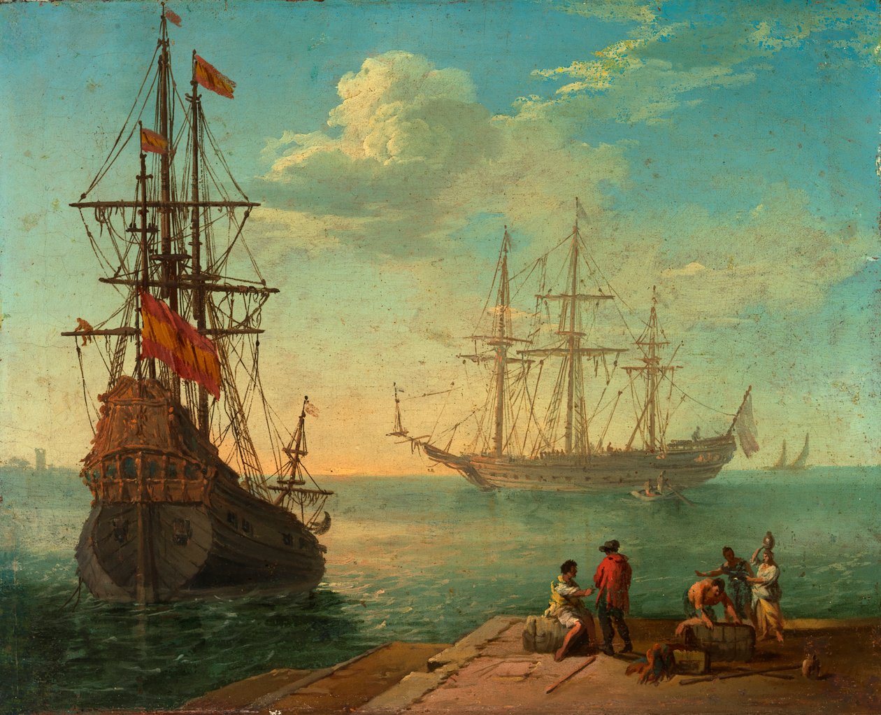 Marine, 1700-tallet. af Unbekannt