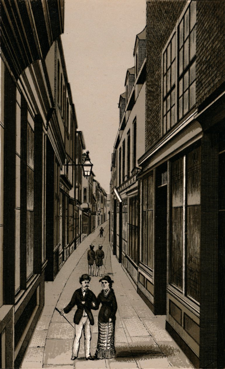 Markedsrækken, c1880. af Unbekannt