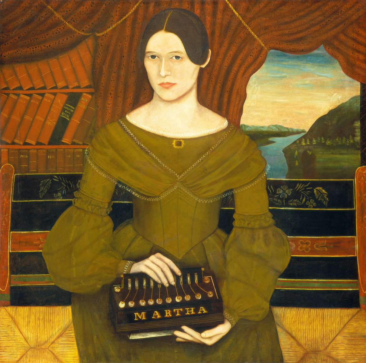 Martha, ca. 1835. af Unbekannt