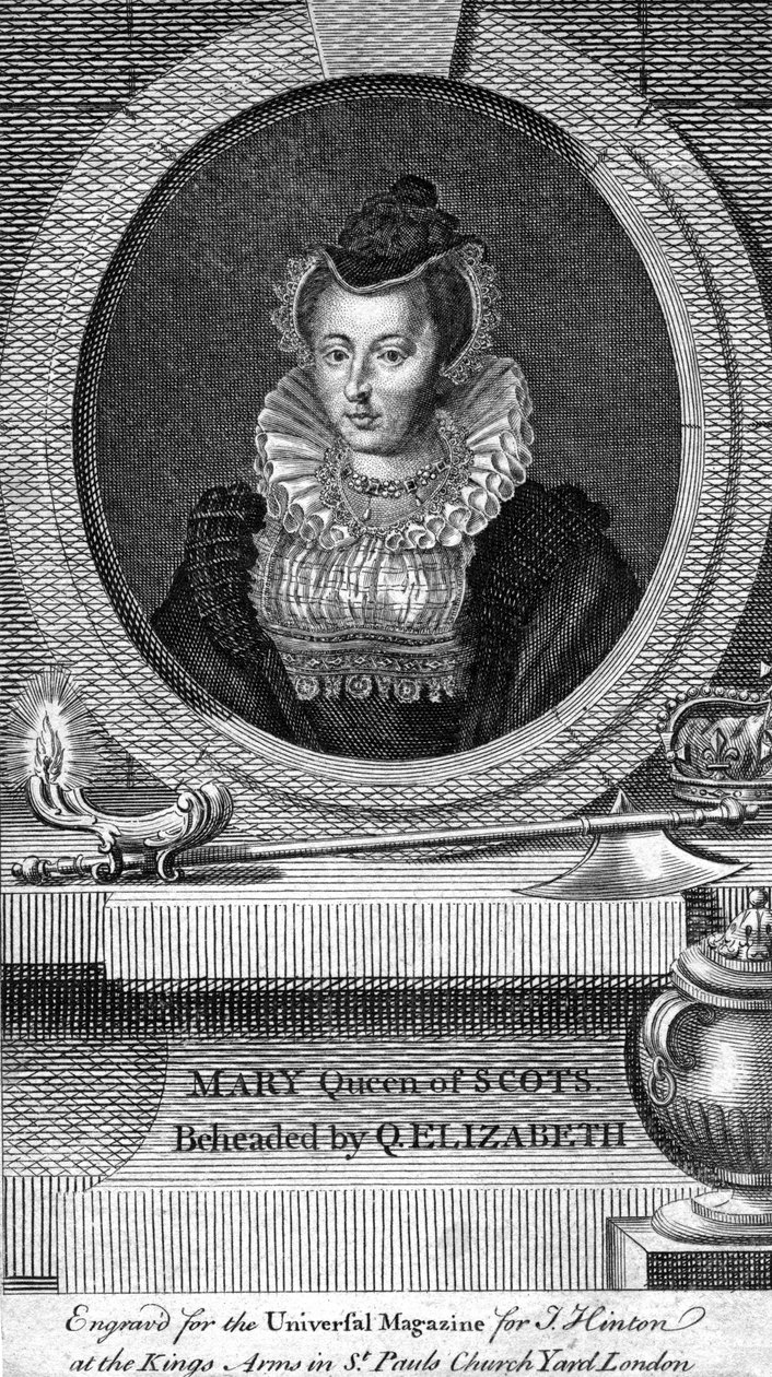 Mary, dronning af Skotten, 1542-1587 af Unbekannt